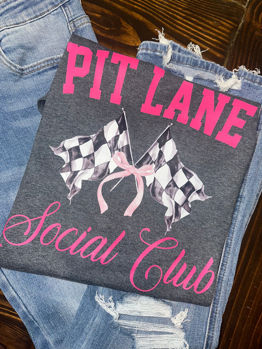 Pit Lane Social Club Tee
