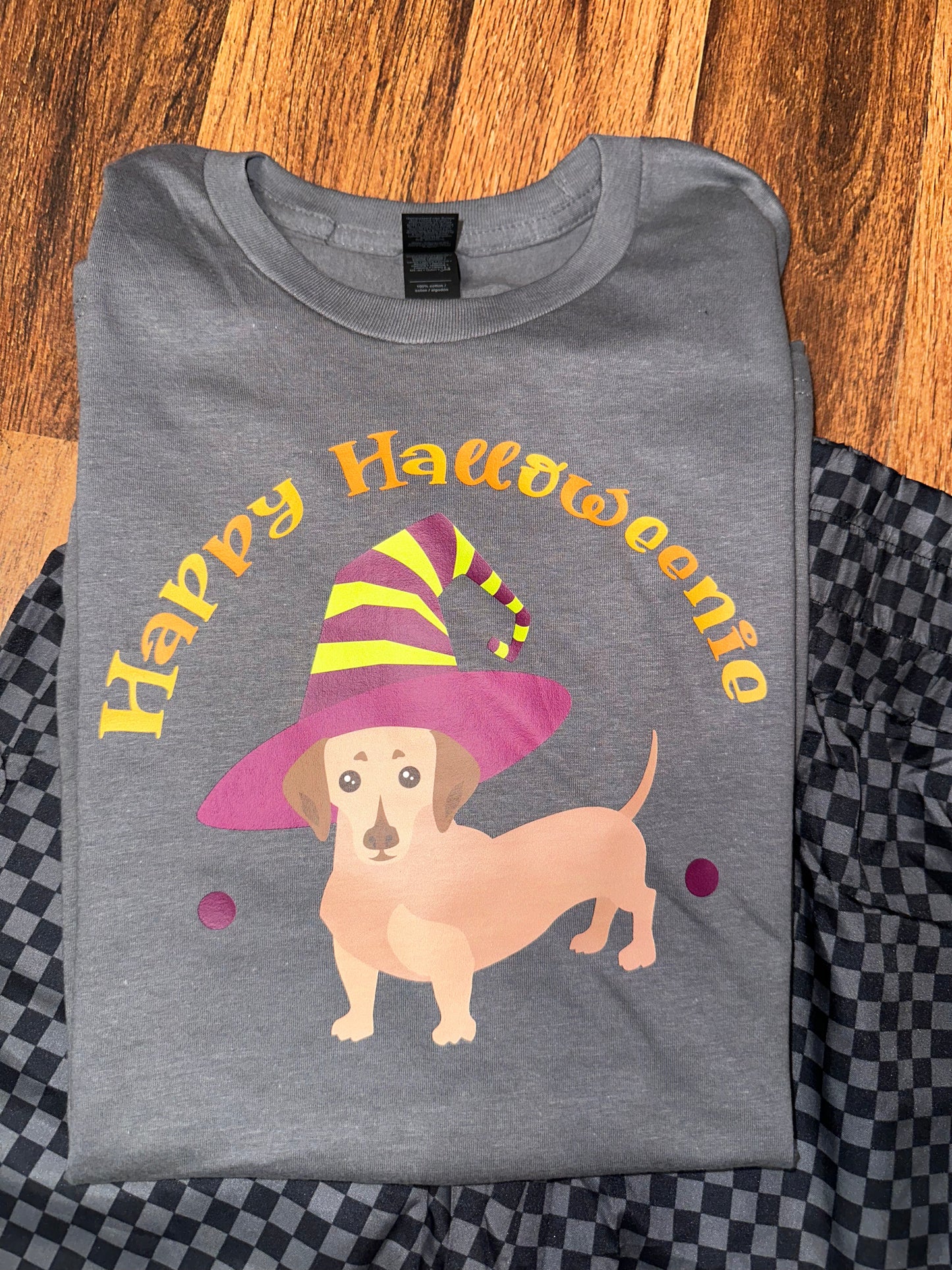 Happy Halloweenie Graphic Tee