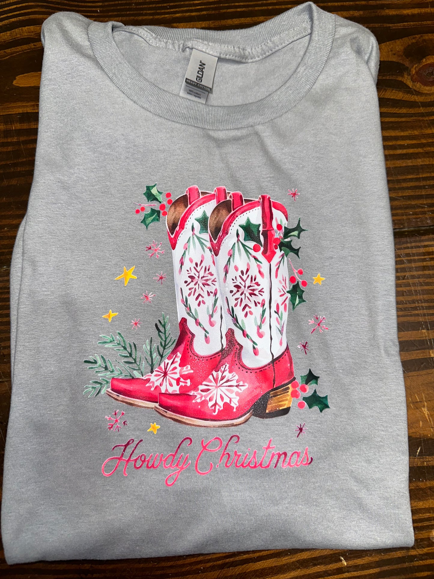 Western Merry Christmas Graphic Tee