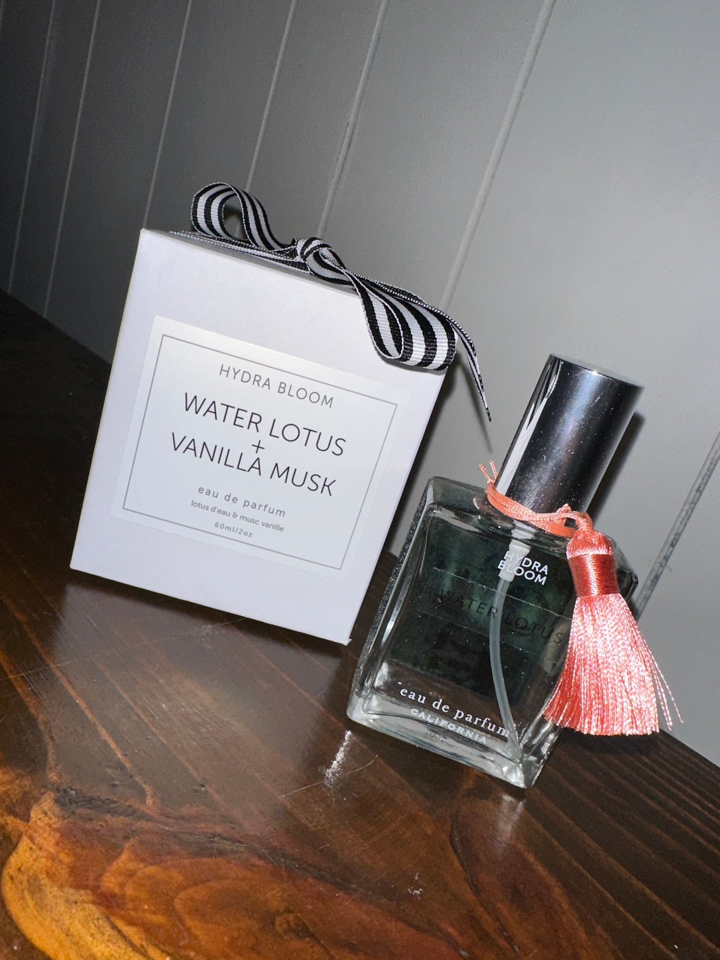 Water Lotus and Vanilla Musk perfume